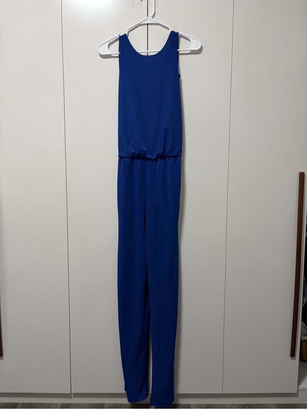 Zara Cobalt Blue Sleeveless Jumpsuit
